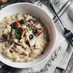 ricetta risotto funghi salsiccia