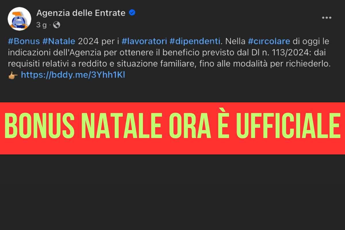 Bonus Natale