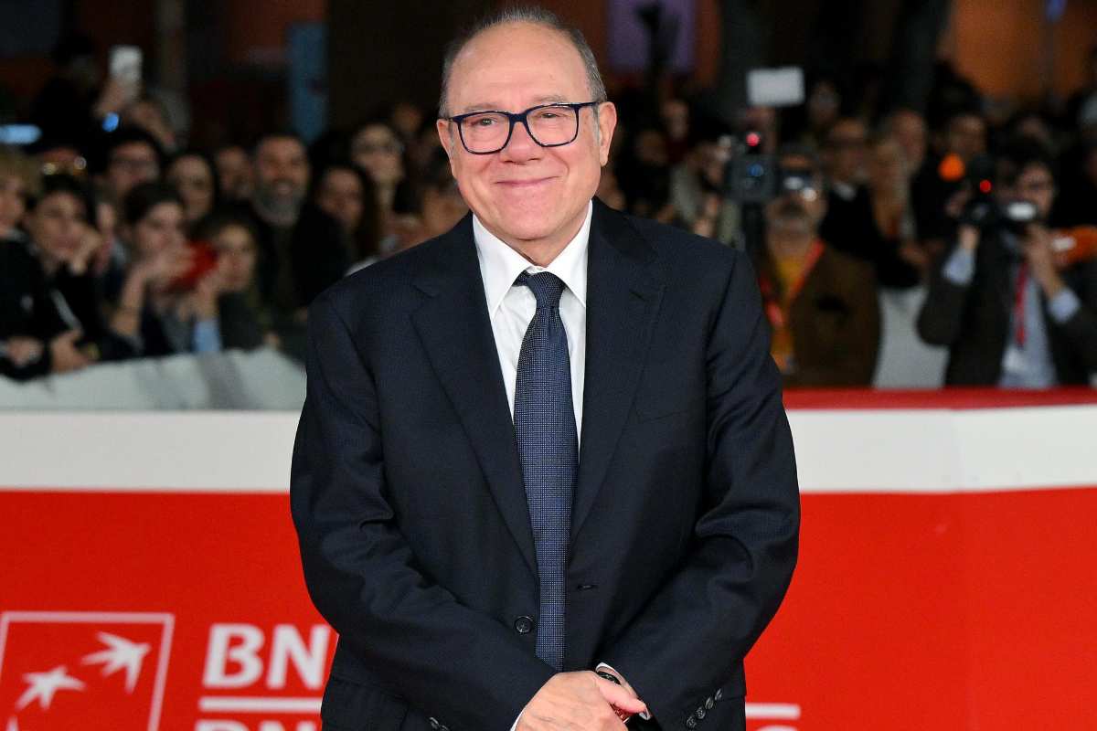 Carlo Verdone alla Festa del Cinema di Roma