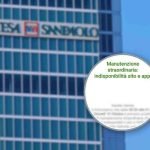 Pagamenti sospesi Intesa San Paolo