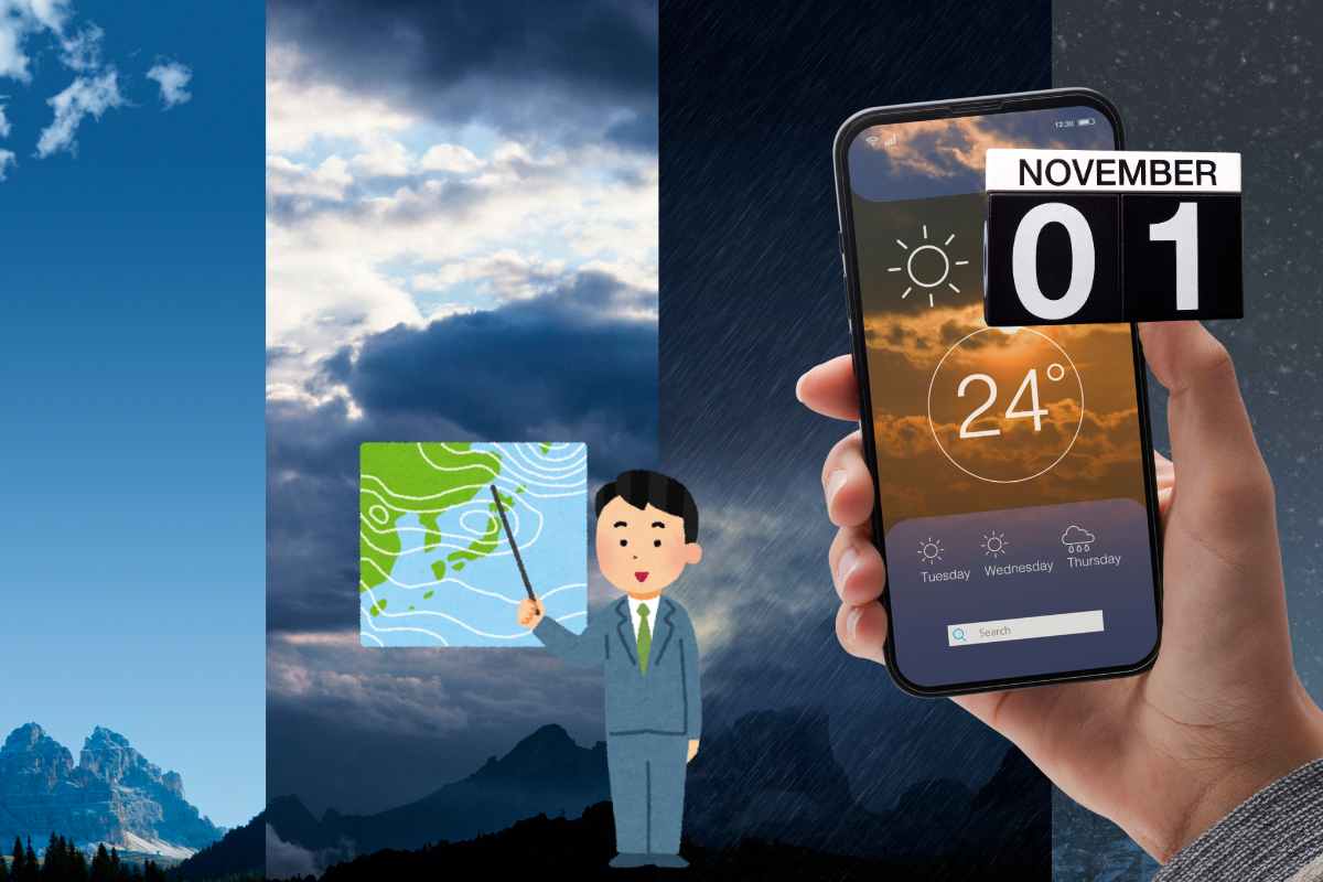 Raffigurazione previsioni meteo