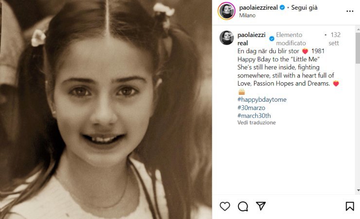 la bambina è oggi una cantautrice