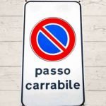 Passo carrabile ecco che arriva la multa