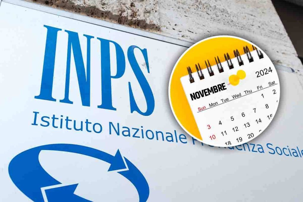 Calendario e insegna INPS