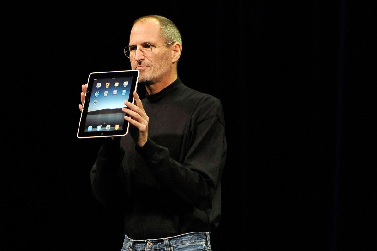 Steve Jobs con iPad