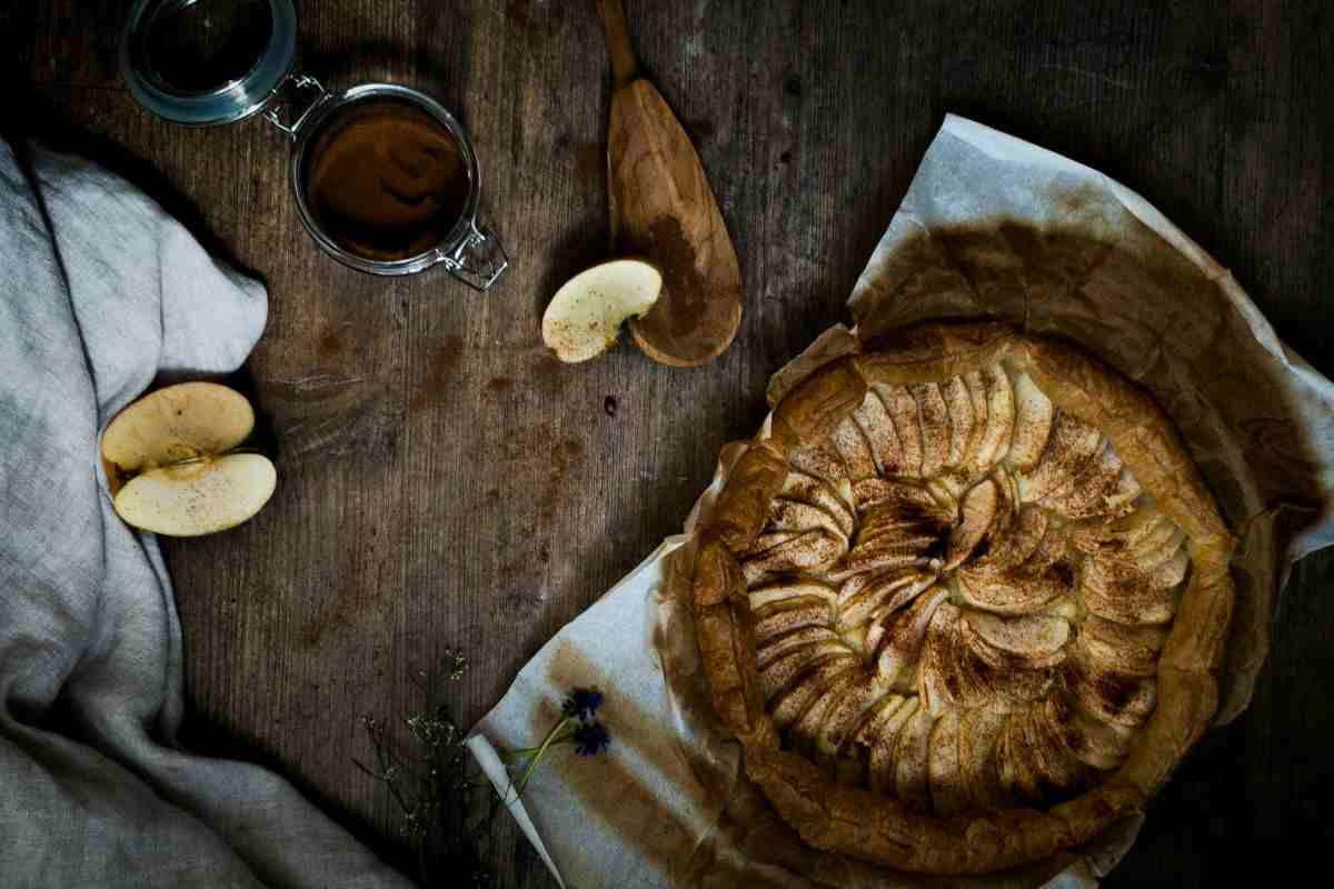 Torta di mele cottura friggitrice ad aria