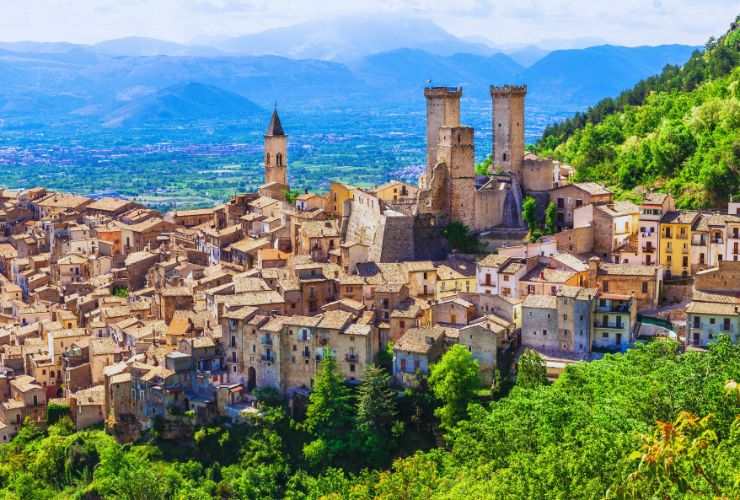 paesaggio dell'abruzzo