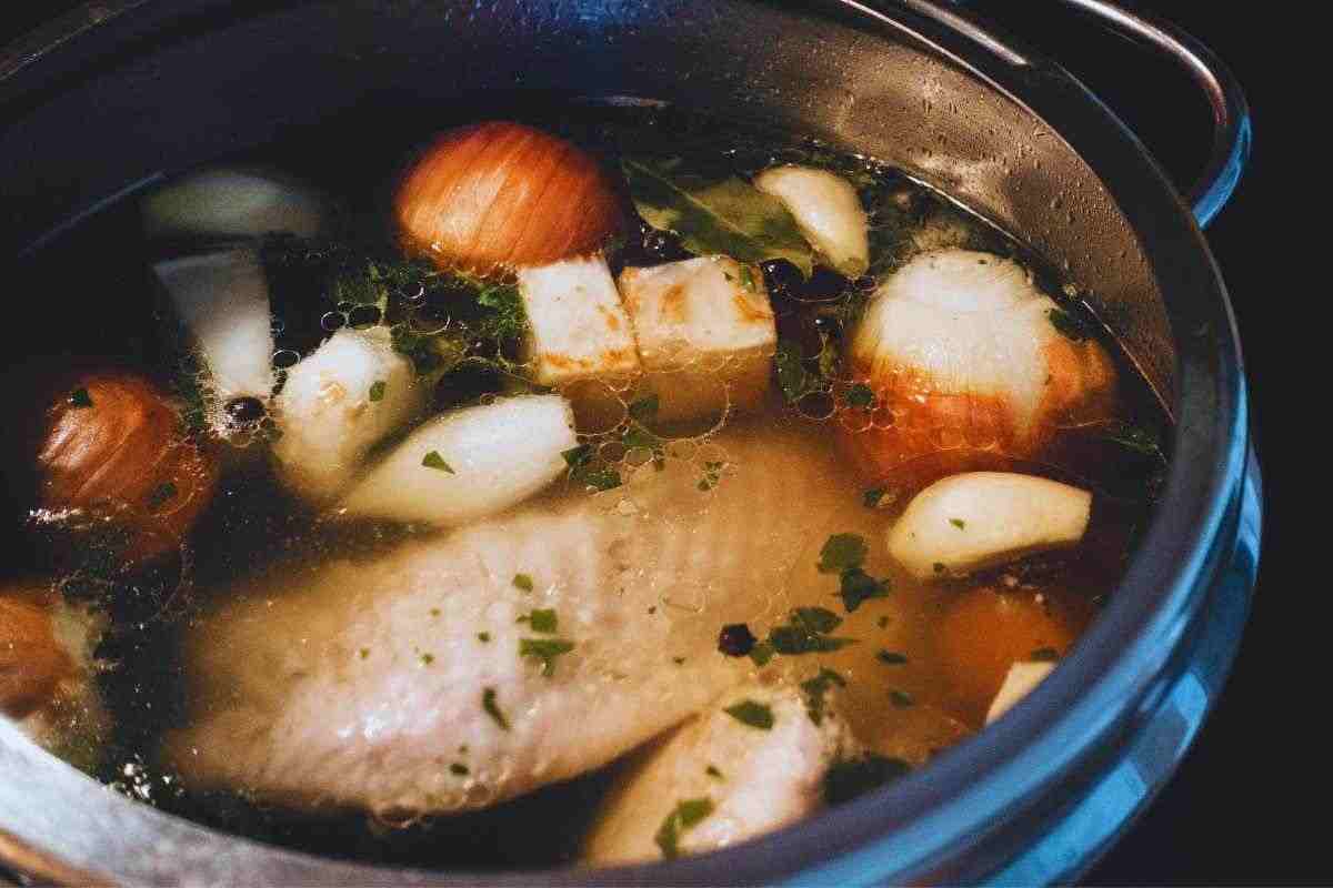 ricetta del brodo all'abruzzese