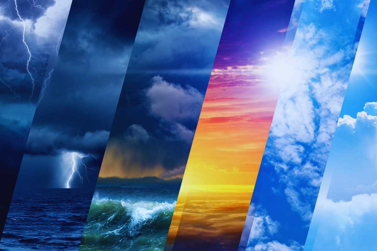 Tutte le condizioni meteorologiche possibili