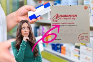 Augmentin-antibiotico donna