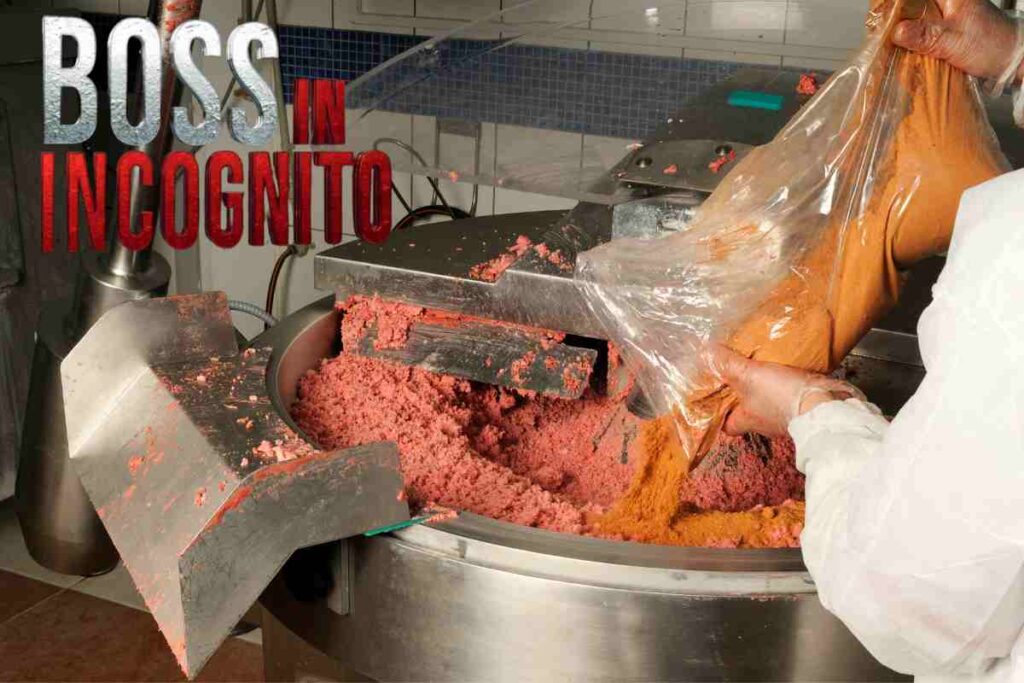 Lavoro in un salumificio