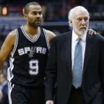 Tony Parker insieme a Gregg Popovich