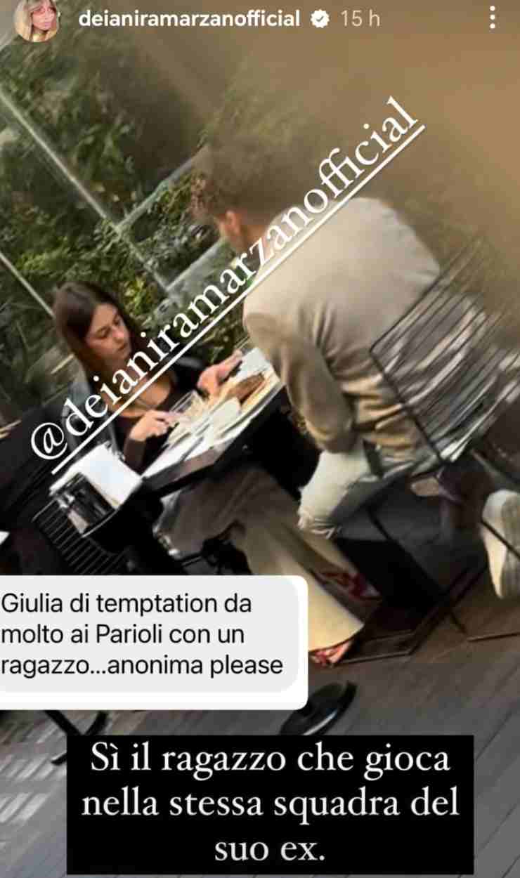 giulia duranti con un ragazzo 