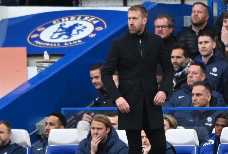 Graham Potter col Chelsea