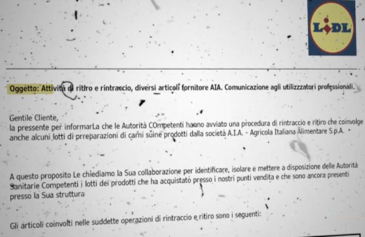 La comunicazione di LIDL per sospetta peste suina africana