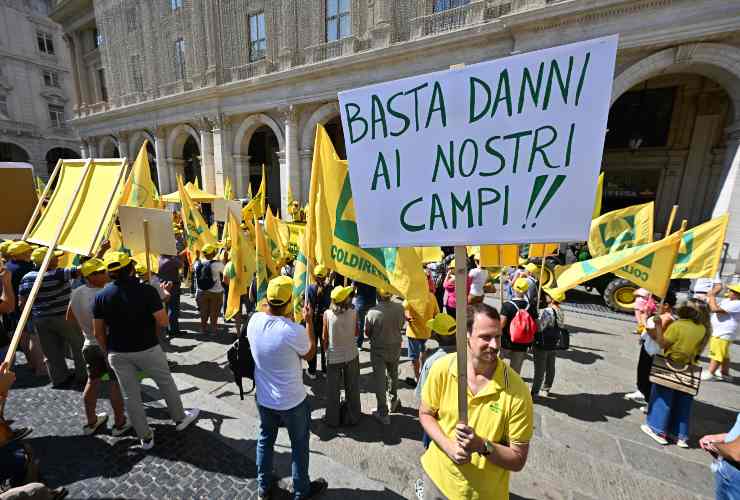 Agricoltori in piazza