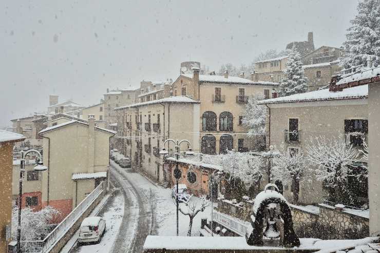 Neve in Abruzzo