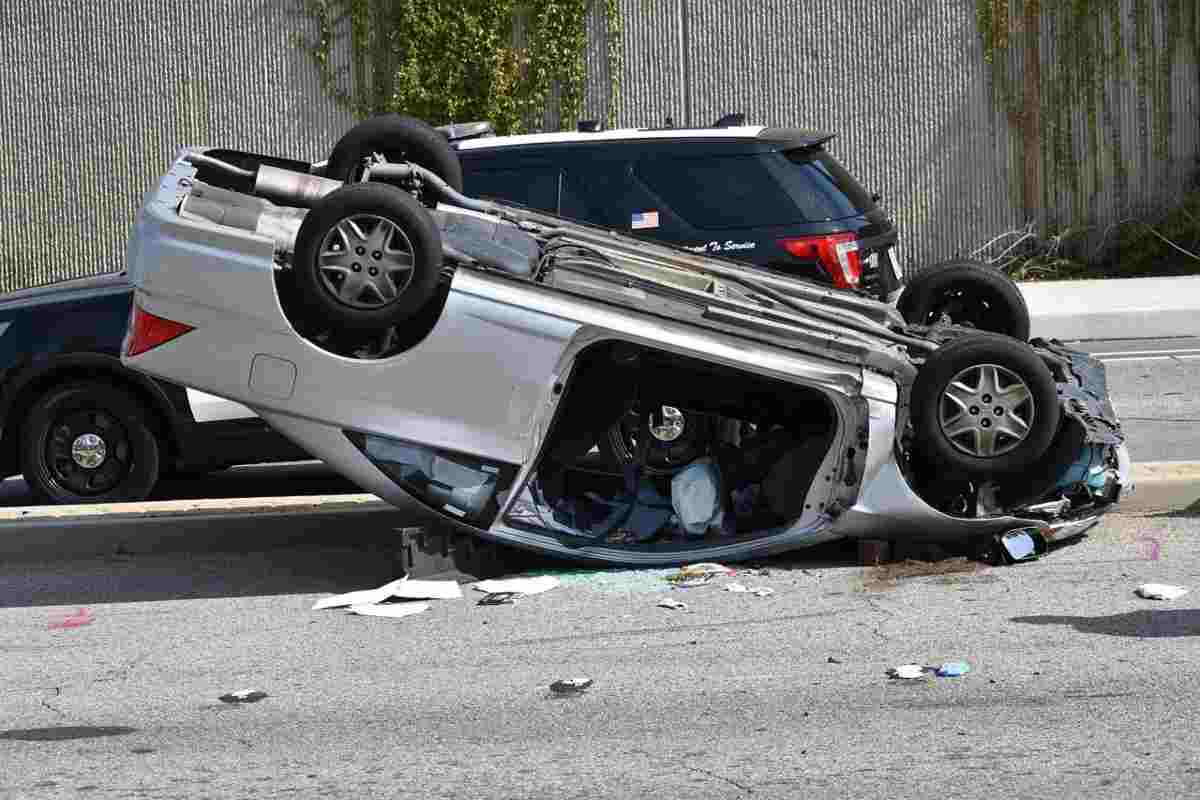 Incidente tra due macchine