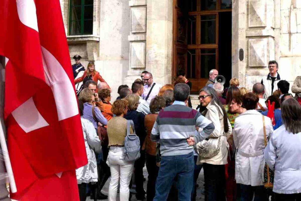 Sciopero in Abruzzo