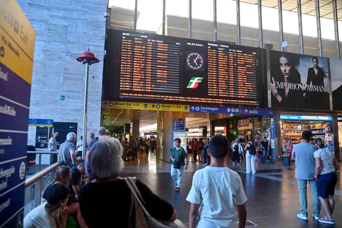 Sciopero treni: orari