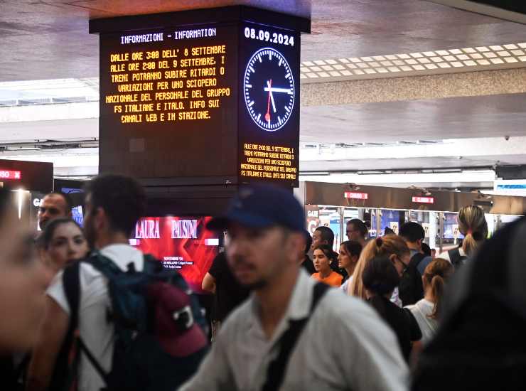 Sciopero treni