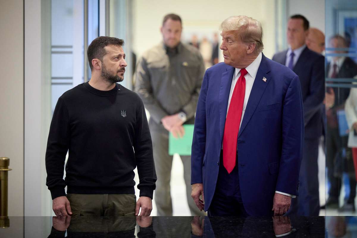 Zelensky e Trump