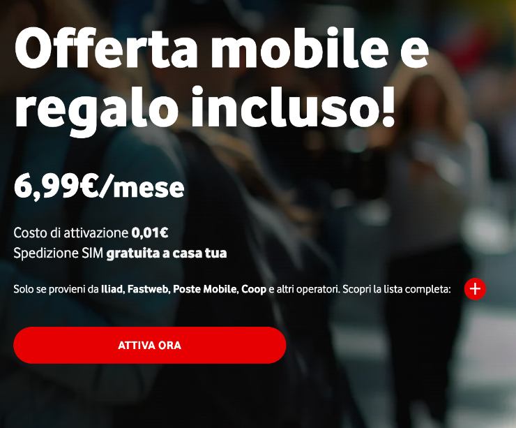 offerta vodafone