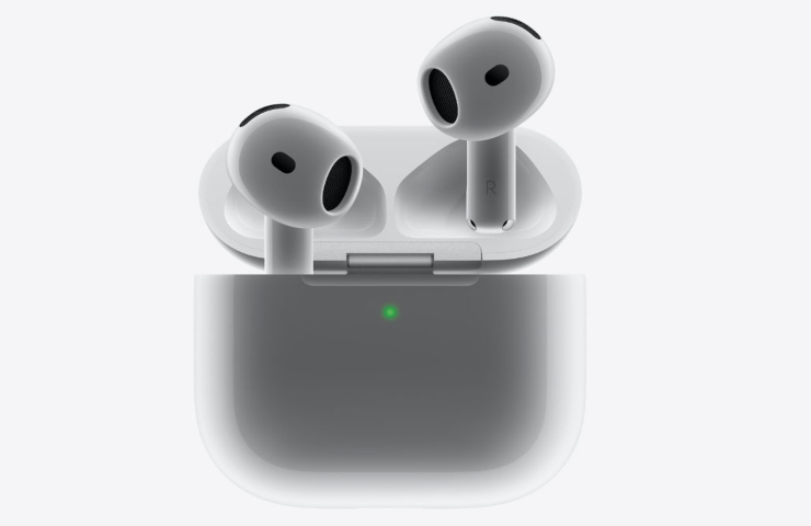 Le Apple Airpods 4 di Apple