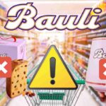 Una corsia di supermercato e prodotti Bauli