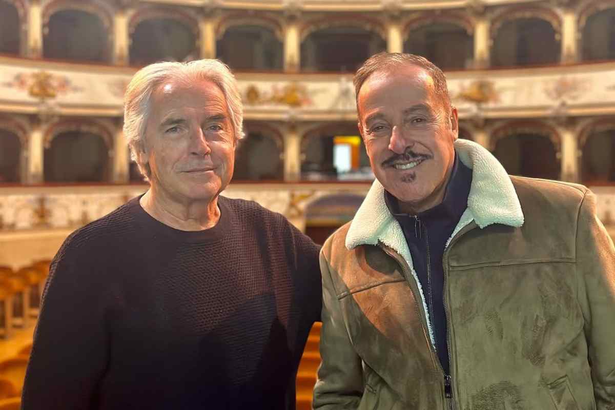 Tullio Solenghi e Massimo Lopez a teatro