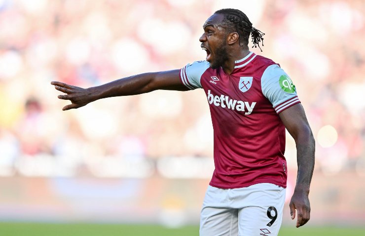 L'attaccante del West Ham Michail Antonio