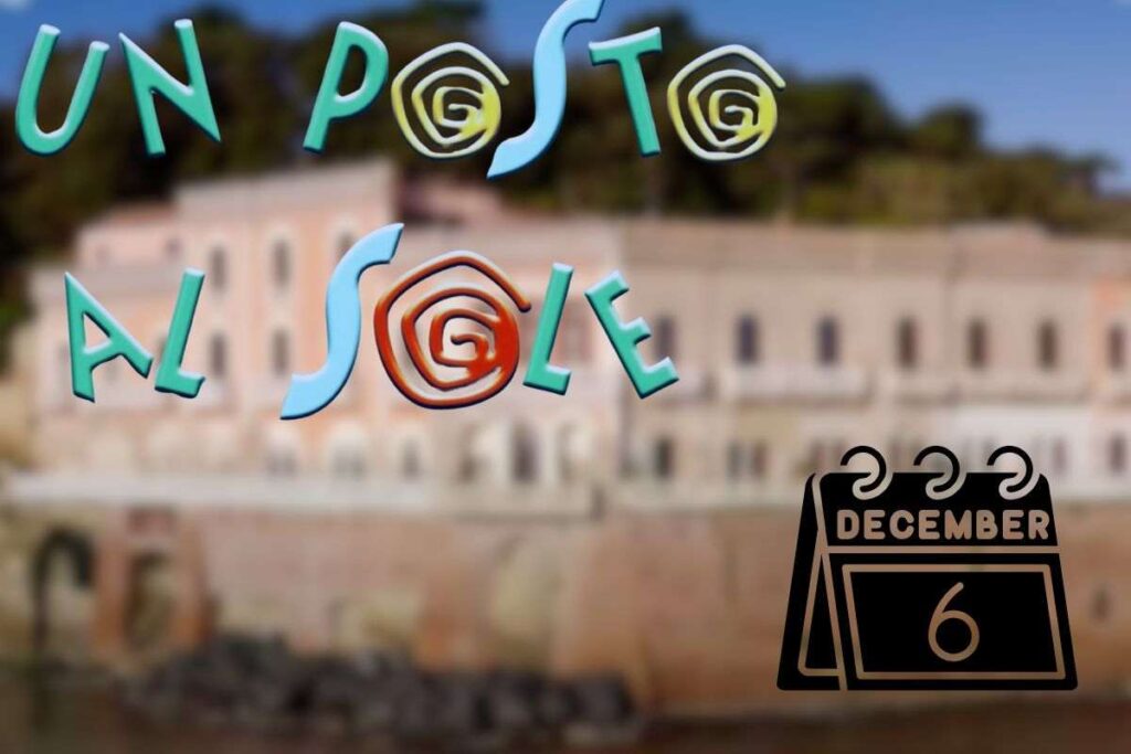 Logo Un Posto al Sole e calendario