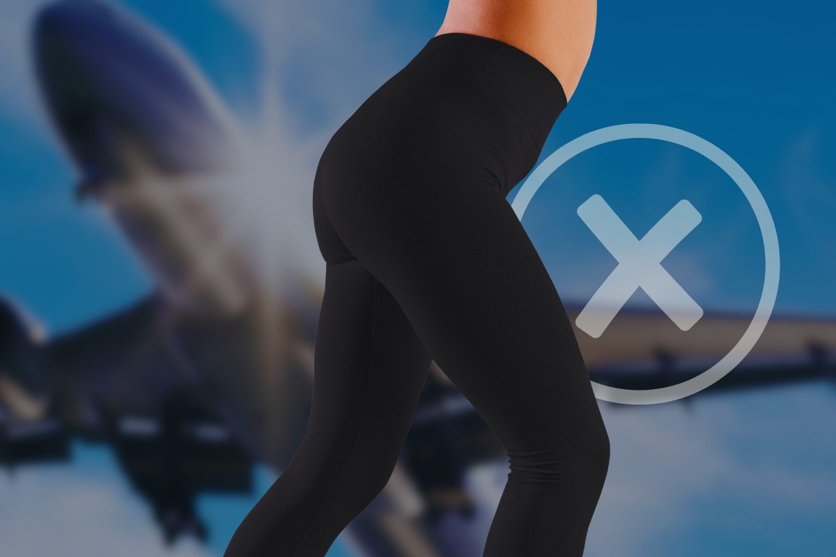 leggins aereo