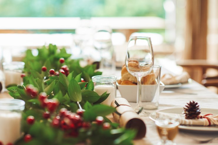 Tavola pranzo Natale