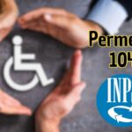 simbolo disabilità, scritta, logo inps