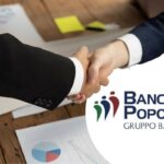 stretta di mano e logo banca popolare