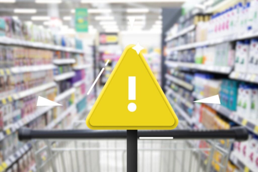 supermercato attenzione