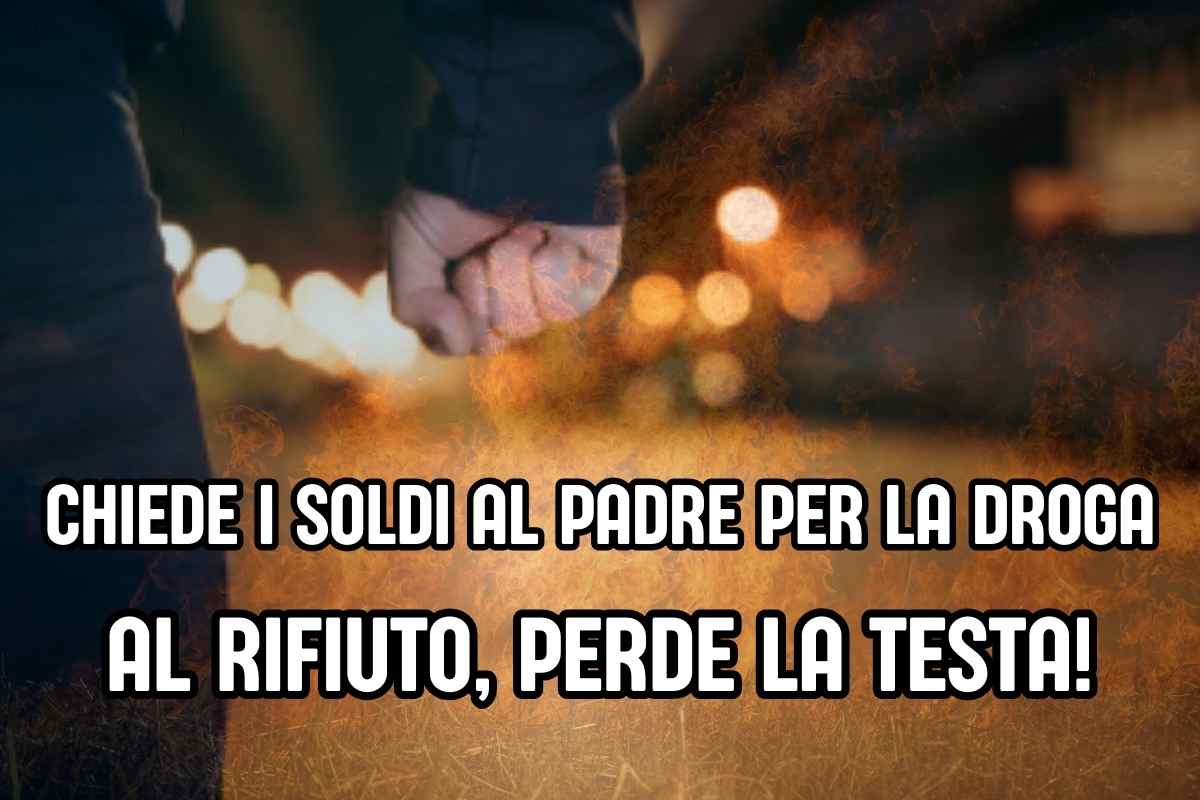 Aggredisce il padre