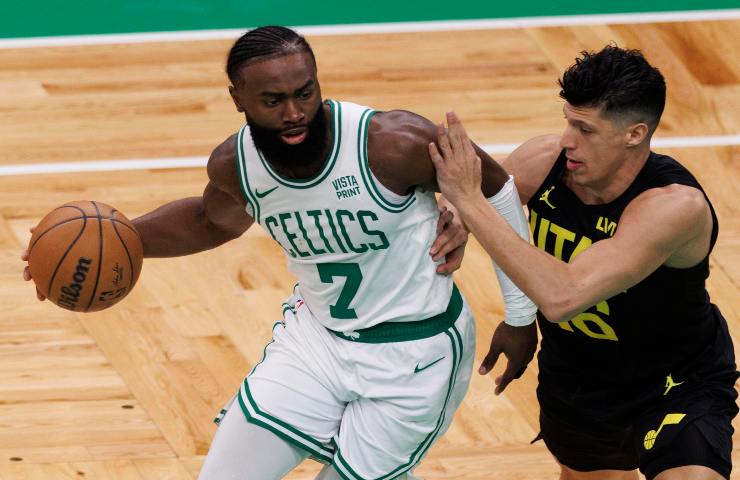 Fontecchio contro i Celtics