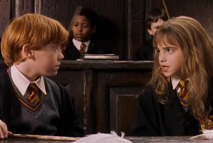 Ron ed Hermione
