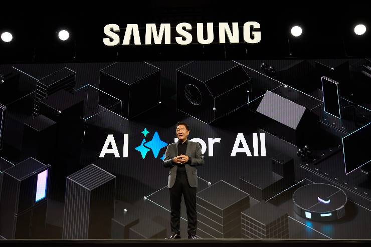 Palco Samsung al CES 2025