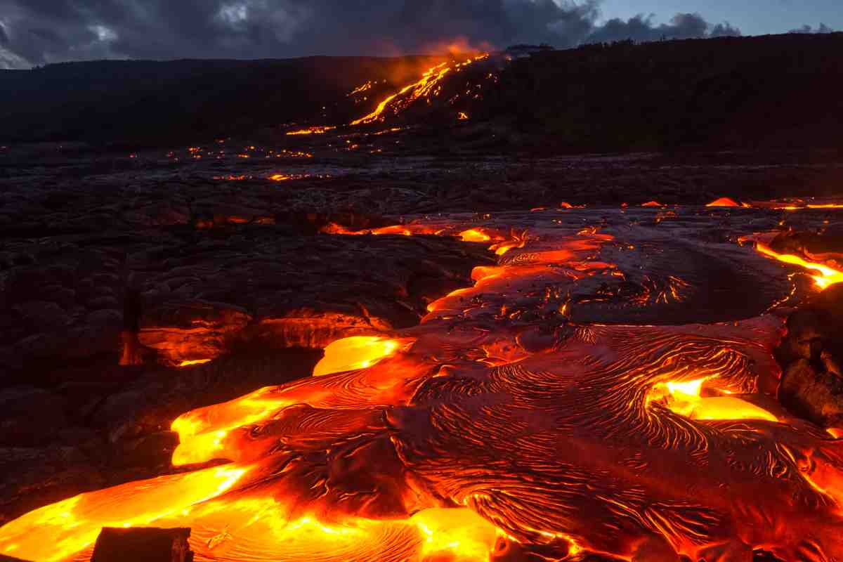 Magma del vulcano