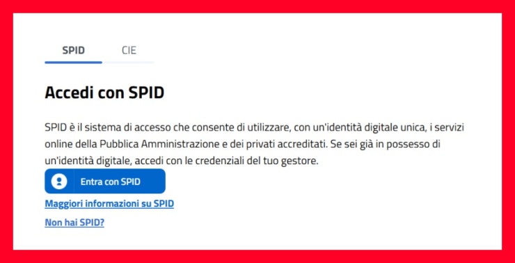 piattaforma ministero lavoro spid o cie