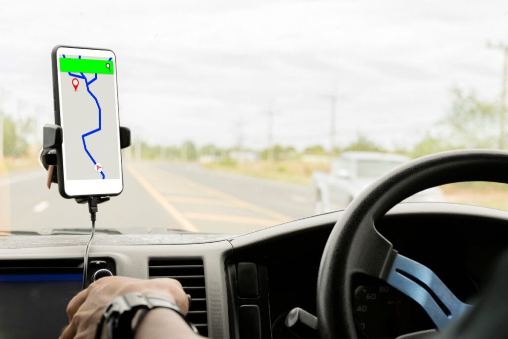 Telefono in macchina