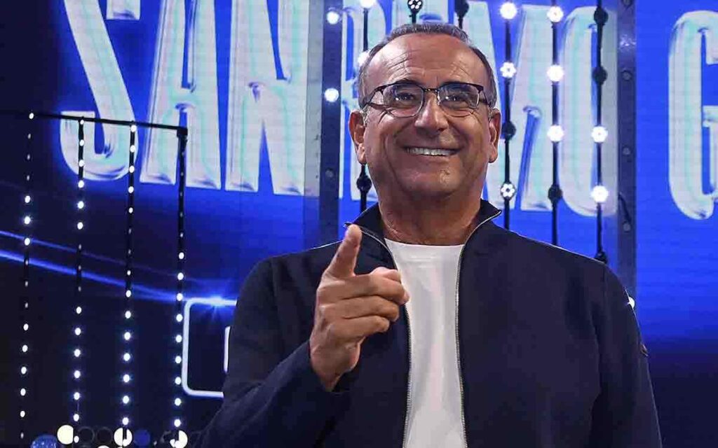 Carlo Conti, a Sanremo 2025