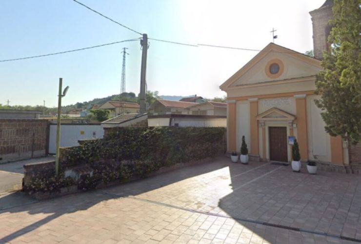 La chiesa della zona