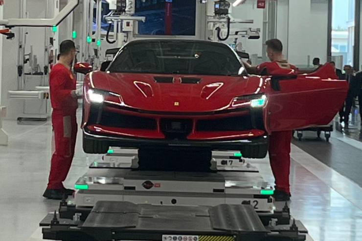 Impianto produzione Ferrari
