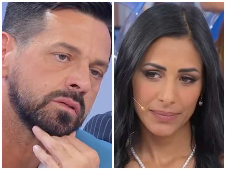 Cristiano ed Asmaa in primo piano