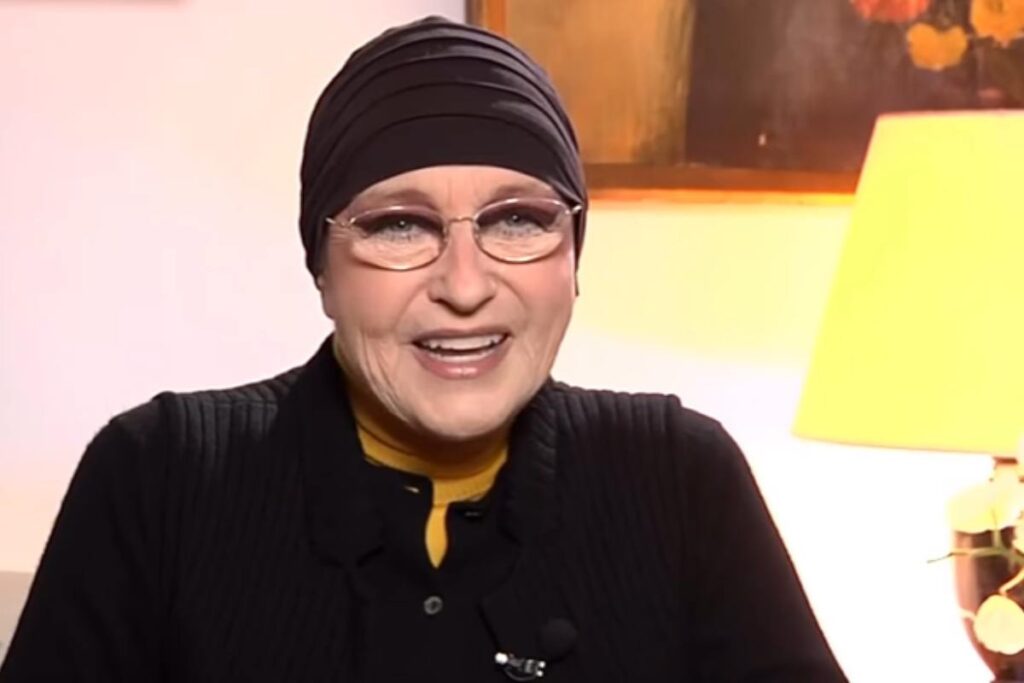 Giorgi durante una puntata di Verissimo