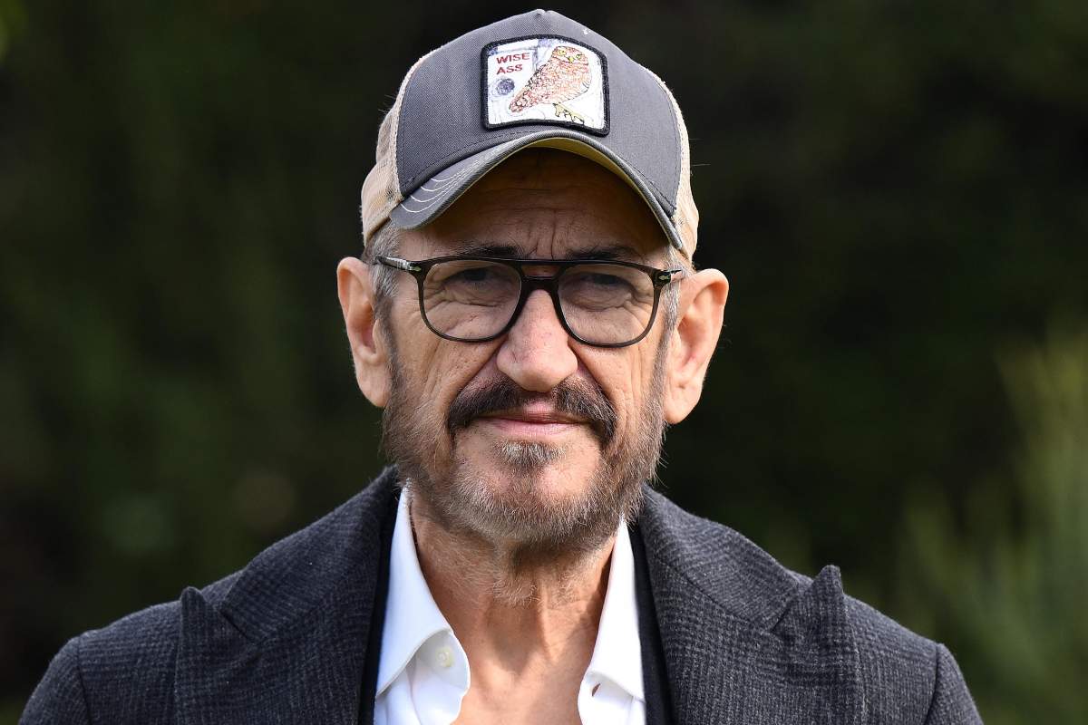 marco giallini alla presentazione di rocco schiavone